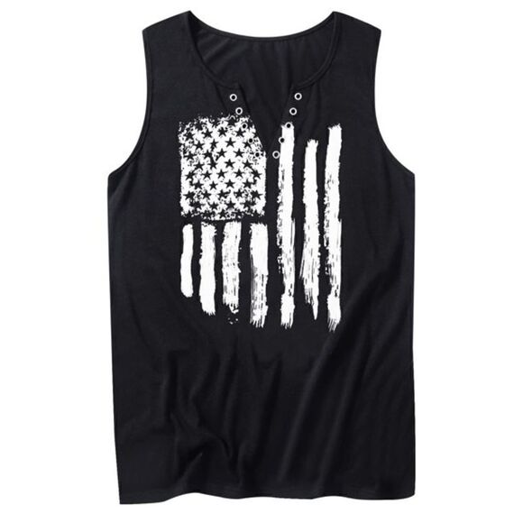 NEW! American Flag Tank Top XL - Picture 6 of 8